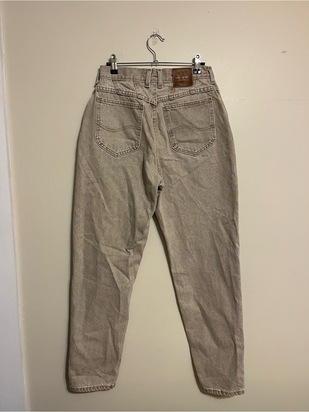 Lee High Rise Tan Vintage Jeans